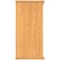 Astin Low Bookcase, 1 Shelf, 816mm High, Beech