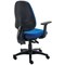 Astin Nesta Operator Chair with Adjustable Arms, Blue