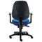 Astin Nesta Operator Chair with Adjustable Arms, Blue