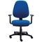Astin Nesta Operator Chair with Adjustable Arms, Blue