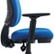 Astin Nesta Operator Chair with Adjustable Arms, Blue