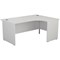 Jemini 1600mm Corner Desk, Right Hand, Panel End Leg, White Jemini 1600mm Corner Desk, Right Hand, Panel End Leg, White
