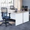 Jemini 1600mm Corner Desk, Right Hand, Panel End Leg, White Jemini 1600mm Corner Desk, Right Hand, Panel End Leg, White