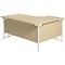 Jemini 1600mm Corner Desk, Left Hand, White Double Cantilever Legs, Maple Jemini 1600mm Corner Desk, Left Hand, White Double Cantilever Legs, Maple