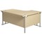 Jemini 1800mm Corner Desk, Left Hand, Silver Double Cantilever Legs, Maple Jemini 1800mm Corner Desk, Left Hand, Silver Double Cantilever Legs, Maple