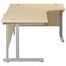 Jemini 1800mm Corner Desk, Right Hand, Silver Double Cantilever Legs, Maple Jemini 1800mm Corner Desk, Right Hand, Silver Double Cantilever Legs, Maple