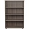 Jemini Medium Wooden Bookcase, 3 Shelves, 1200mm High, Grey Oak Jemini Medium Wooden Bookcase, 3 Shelves, 1200mm High, Grey Oak