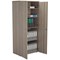 Jemini Tall Wooden Cupboard, 4 Shelves, 1800mm High, Grey Oak Jemini Tall Wooden Cupboard, 4 Shelves, 1800mm High, Grey Oak