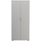 Jemini Tall Wooden Cupboard, 4 Shelves, 1800mm High, White Jemini Tall Wooden Cupboard, 4 Shelves, 1800mm High, White