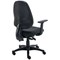 Astin Nesta Operator Chair with Adjustable Arms, Charcoal