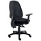 Astin Nesta Operator Chair with Adjustable Arms, Black