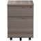 Jemini 2 Drawer Mobile Pedestal, Grey Oak