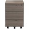 Jemini 3 Drawer Mobile Pedestal, Grey Oak