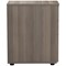 Jemini Essentials 3 Drawer Desk High Pedestal, 800mm Deep, Grey Oak