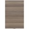 Jemini Essentials 3 Drawer Desk High Pedestal, 800mm Deep, Grey Oak