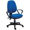 Astin Nesta Operator Chair with Fixed Arms, Blue