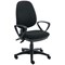 Astin Nesta Operator Chair with Fixed Arms, Black