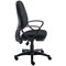 Astin Nesta Operator Chair with Fixed Arms, Black