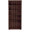 Jemini Tall Wooden Bookcase, 4 Shelves, 1800mm High, Walnut Jemini Tall Wooden Bookcase, 4 Shelves, 1800mm High, Walnut