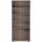 Jemini Tall Wooden Bookcase, 4 Shelves, 1800mm High, Grey Oak Jemini Tall Wooden Bookcase, 4 Shelves, 1800mm High, Grey Oak