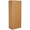 Jemini Extra Tall Wooden Cupboard, 4 Shelves, 2000mm High, Beech Jemini Extra Tall Wooden Cupboard, 4 Shelves, 2000mm High, Beech