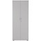 Jemini Extra Tall Wooden Cupboard, 4 Shelves, 2000mm High, White Jemini Extra Tall Wooden Cupboard, 4 Shelves, 2000mm High, White