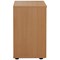 Jemini Desk High Wooden Cupboard, 1 Shelf, 730mm High, Beech Jemini Desk High Wooden Cupboard, 1 Shelf, 730mm High, Beech