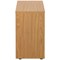 Jemini Desk High Wooden Cupboard, 1 Shelf, 730mm High, Oak Jemini Desk High Wooden Cupboard, 1 Shelf, 730mm High, Oak