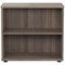 Jemini Desk High Wooden Bookcase, 1 Shelf, 730mm High, Grey Oak Jemini Desk High Wooden Bookcase, 1 Shelf, 730mm High, Grey Oak