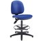 Arista High Rise Chair, Adjustable Footrest, Blue