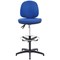 Arista High Rise Chair, Adjustable Footrest, Blue