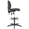 Arista High Rise Chair, Adjustable Footrest, Charcoal