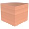 Jemini Reception Modular Corner Desk Unit, 800x800x740mm, Beech