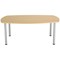 Jemini Boardroom Table, 1800mm, Oak