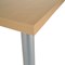 Jemini Rectangular Meeting Table, 1600x800mm, Oak