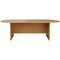 Jemini D-End Meeting Table, 1800mm, Oak