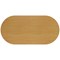 Jemini D-End Meeting Table, 1800mm, Oak
