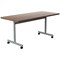 Jemini Rectangular Tilt Table, 1600x700mm, Walnut