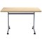 Jemini Rectangular Tilt Table, 1200x700mm, Maple