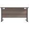 Jemini 1400mm Rectangular Desk, Black Double Upright Cantilever Legs, Grey Oak Jemini 1400mm Rectangular Desk, Black Double Upright Cantilever Legs, Grey Oak