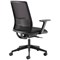 Cappela Nuevo Mesh Chair, Height Adjustable Arms, Black