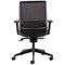 Cappela Nuevo Mesh Chair, Height Adjustable Arms, Black