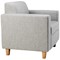 Avior Iceberg Fabric Armchair, Grey