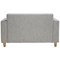Avior Iceberg 2 Seater Fabric Sofa, Grey