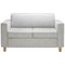 Avior Iceberg 2 Seater Fabric Sofa, Grey