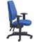 Avior Centro Call Centre Chair, Height Adjustable Arms, Blue