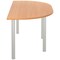 Jemini Semi Circular Multipurpose Table, 1600x800mm, Beech