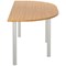 Jemini Semi Circular Multipurpose Table, 1600x800mm, Nova Oak