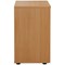 First Desk High Wooden Storage Cupboard, 1 Shelf, 730mm High, Beech