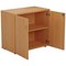 First Desk High Wooden Storage Cupboard, 1 Shelf, 730mm High, Beech First Desk High Wooden Storage Cupboard, 1 Shelf, 730mm High, Beech